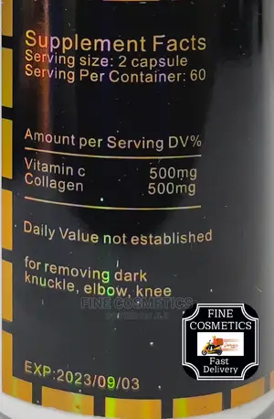 Gluta Master Terminal White Secret Vit C Collagen Tabs