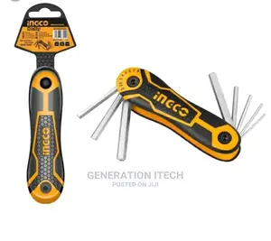 Ingco 8 Pcs Hex Key Set ( Pocket)– HHK14081- Allen Key Set