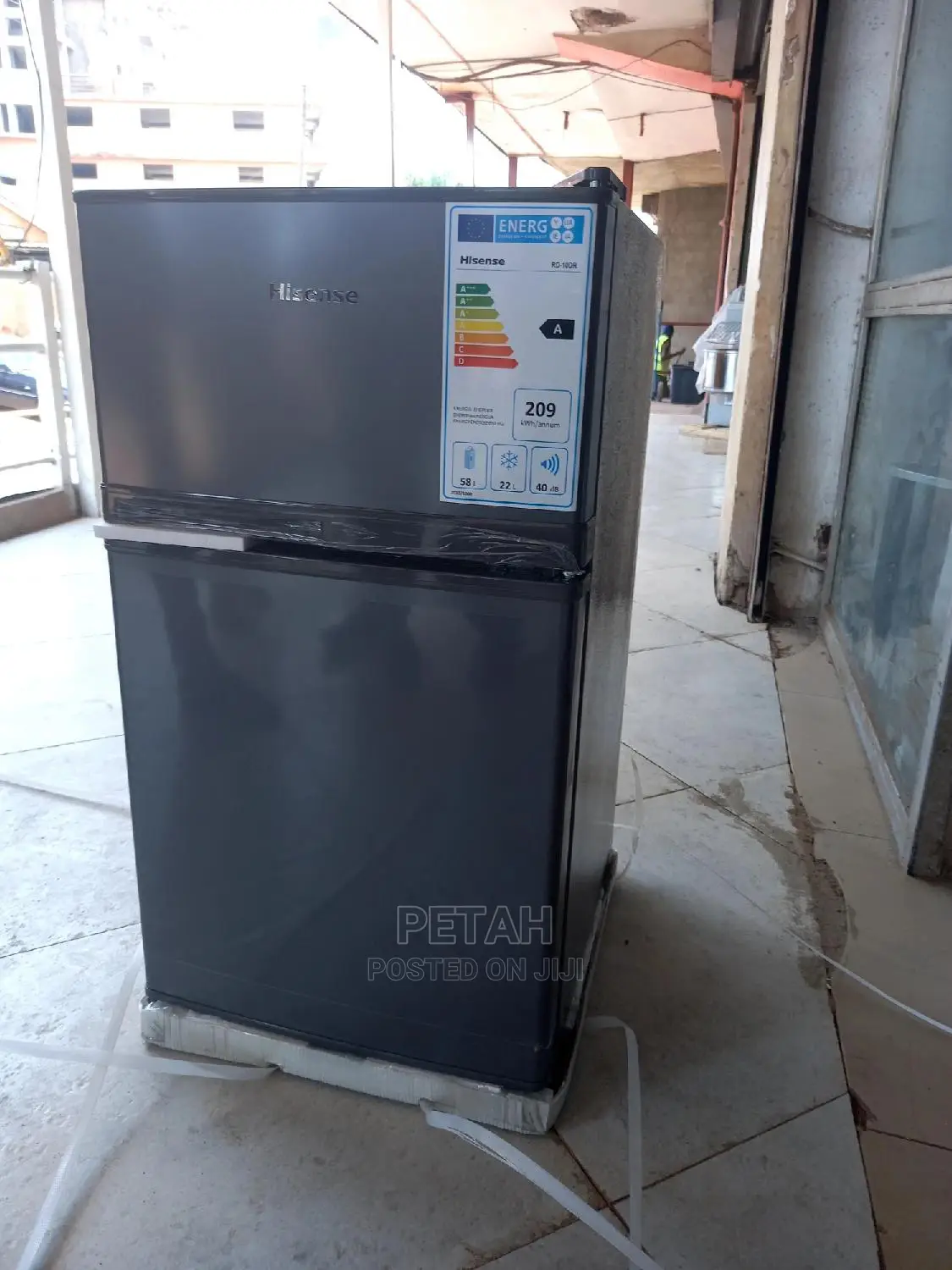 Double Door Hisense Refrigerator