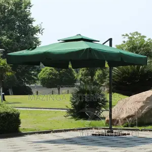 3x3meter High Deluxe Aluminum Frame Garden Parasol Umbrellas