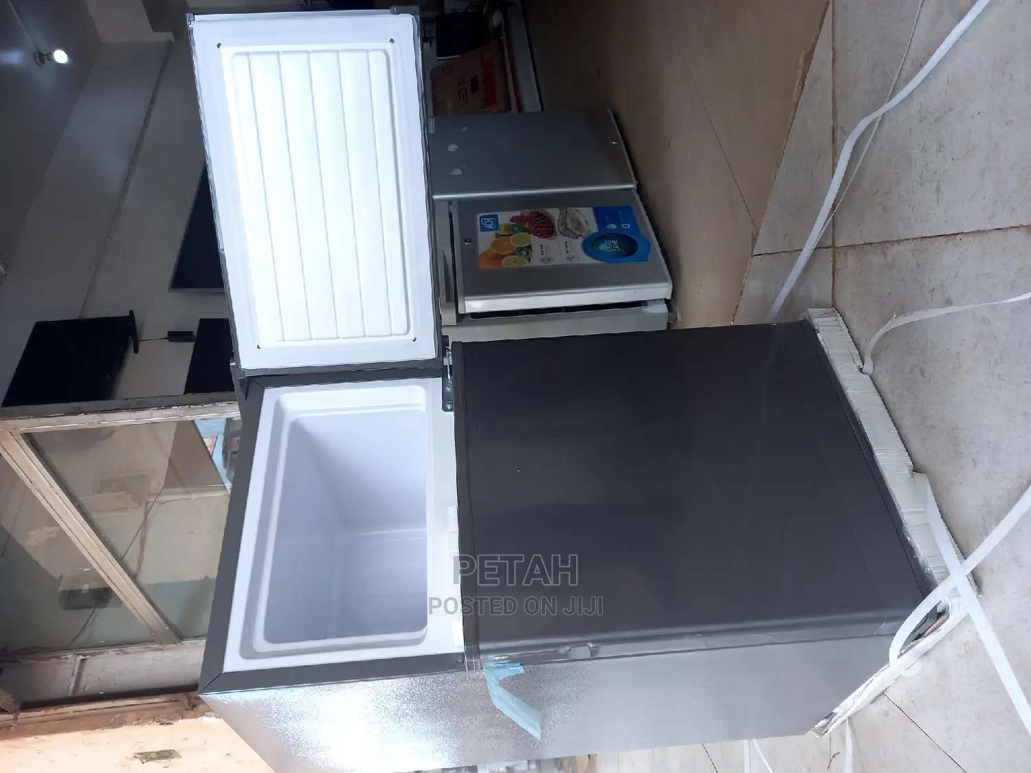 120l Double Door Refrigerator