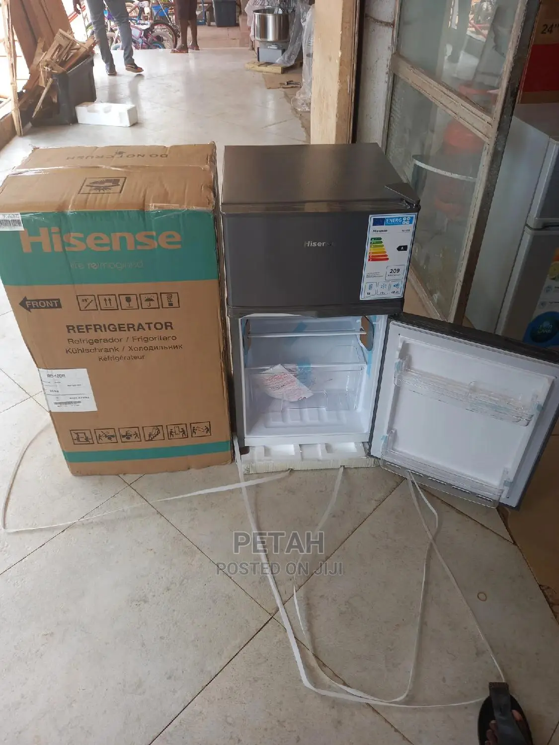 Hisense 120litres Double Fridge