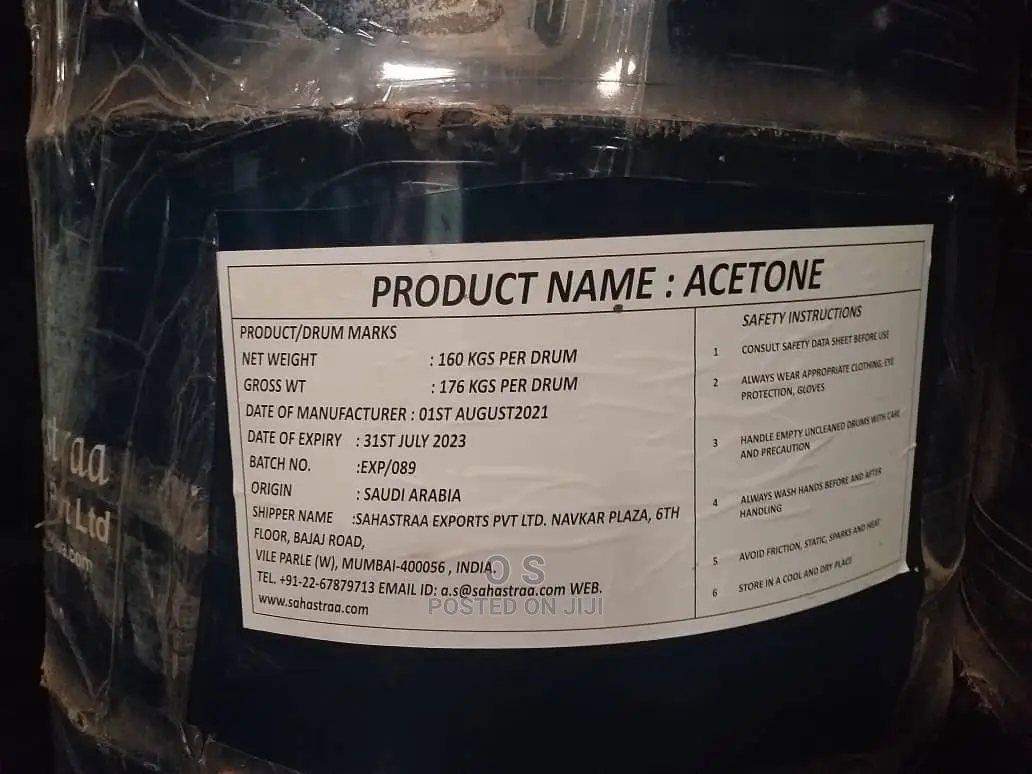 Acetone Solvent