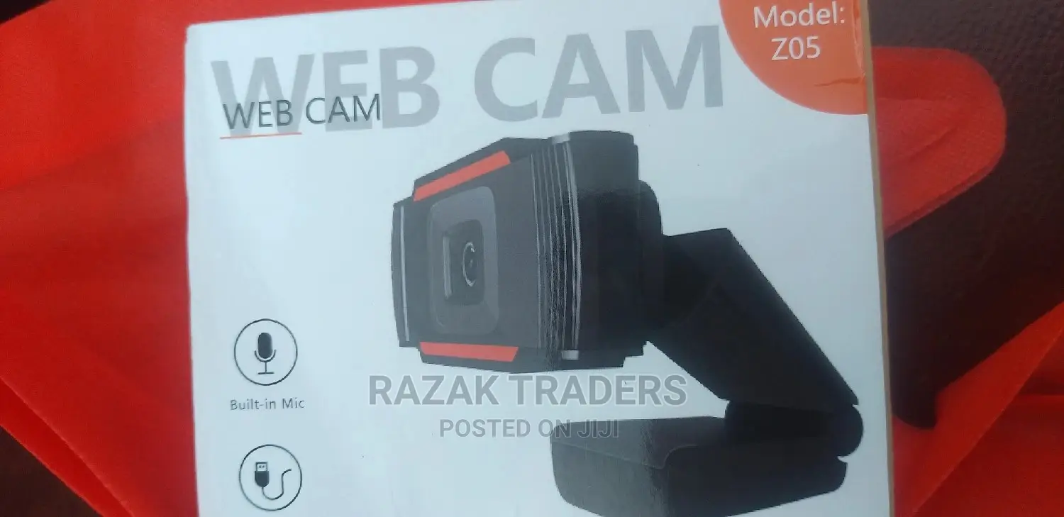 HD Webcam Rotatable Camera With Microphone