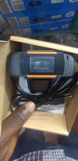 HD Webcam Rotatable Camera With Microphone