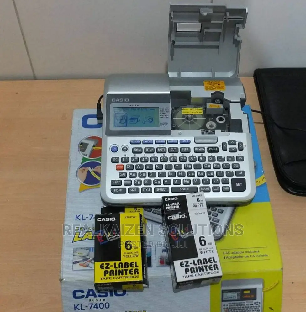 Casio Kl 7400 Ez Qwerty Label Printer.