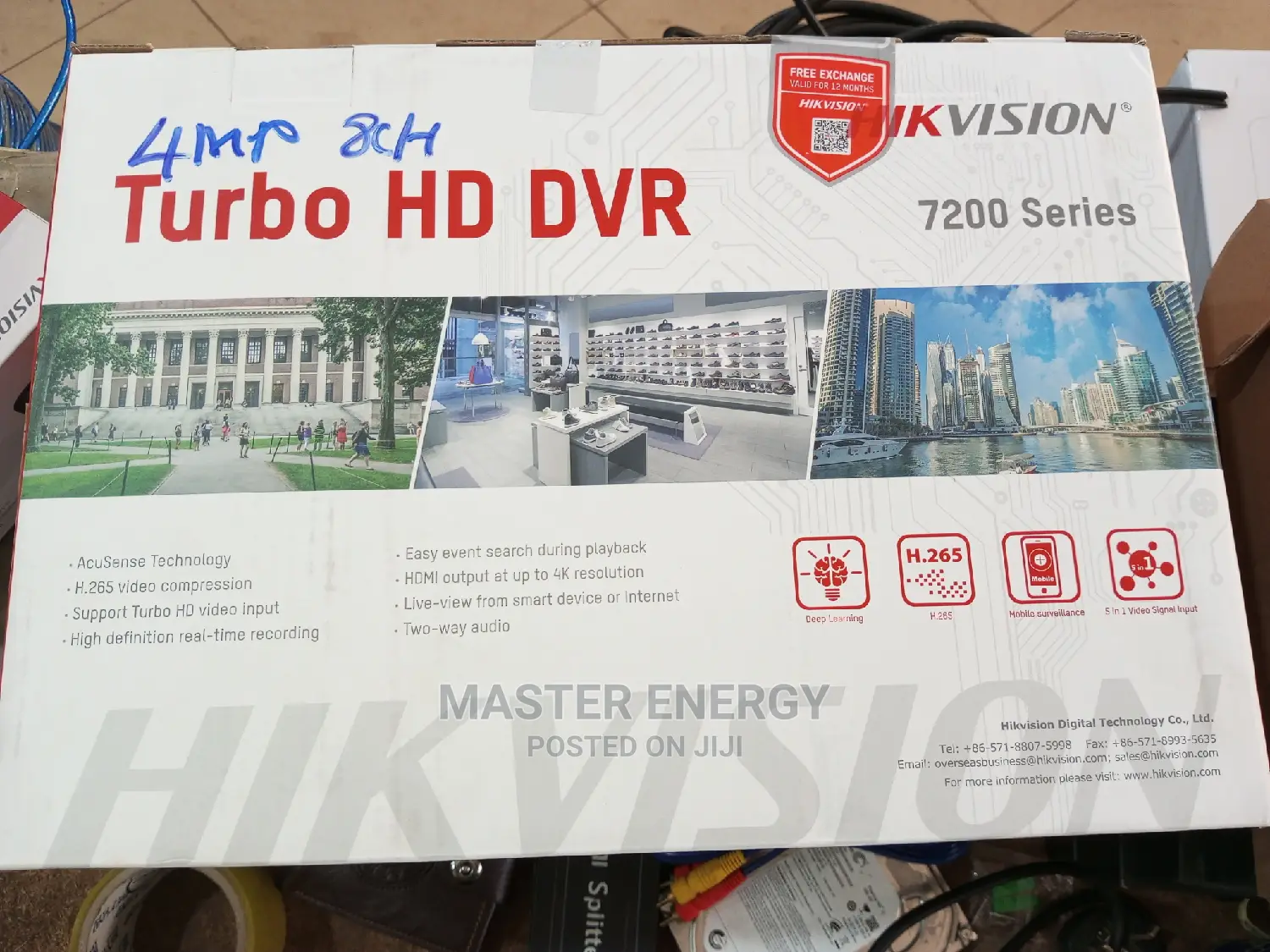8 DVR Upto 4mp