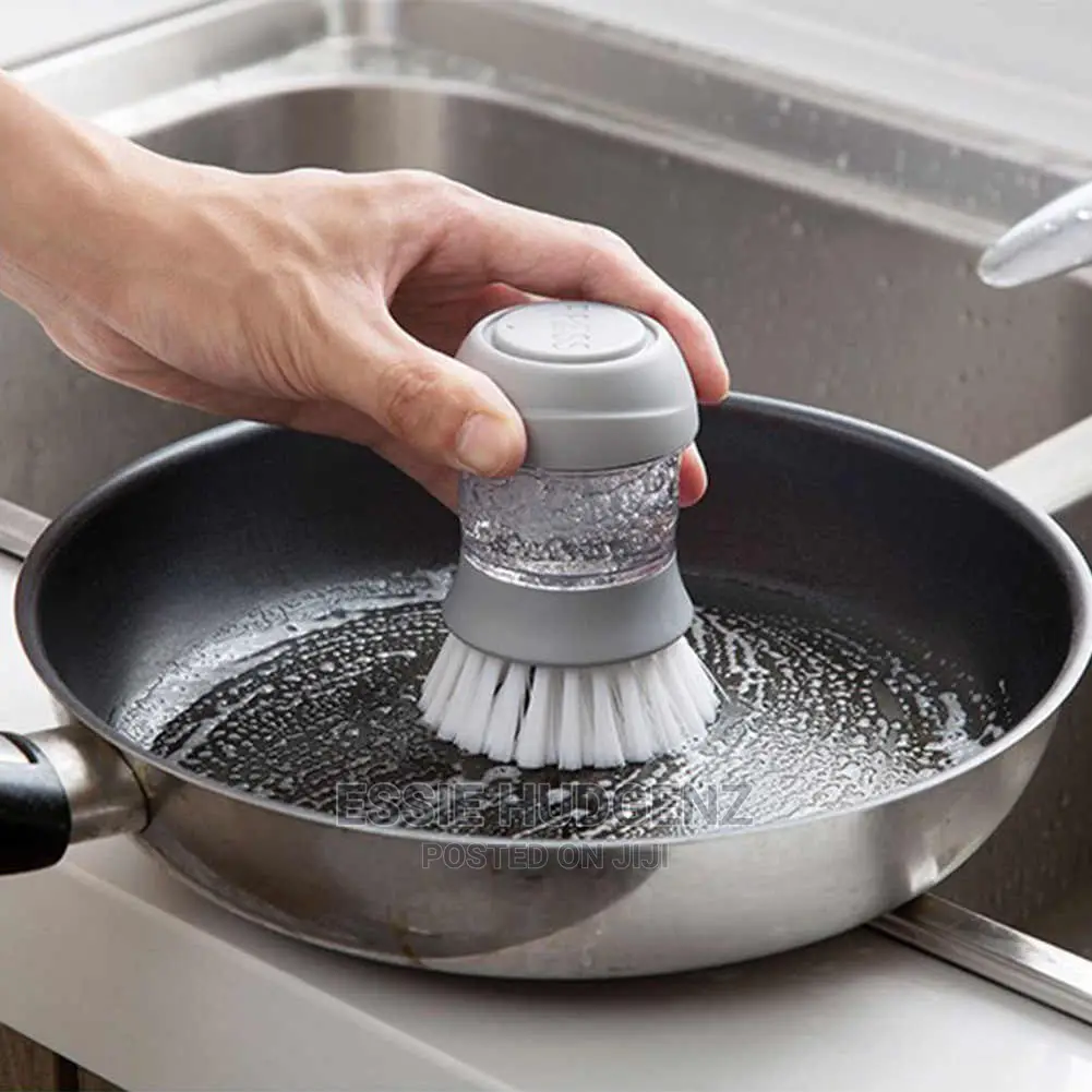 Dish Brush and Soap Dispenser(Container for Soap).