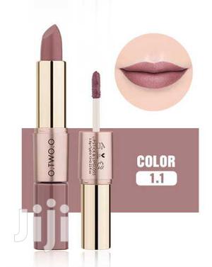 O. TWO. O High Lip Gloss Long Lasting Waterproof Matte Lipstick (Pink)