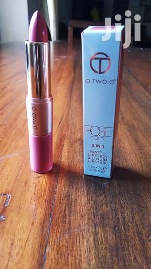 O. TWO. O High Lip Gloss Long Lasting Waterproof Matte Lipstick (Pink)
