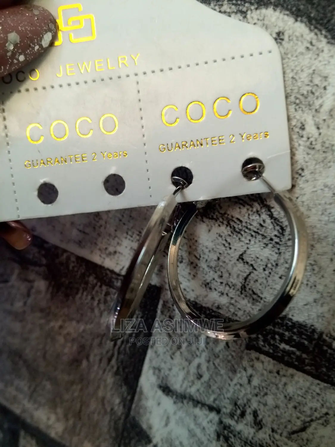 Round Small Silver Sized Danglars Available