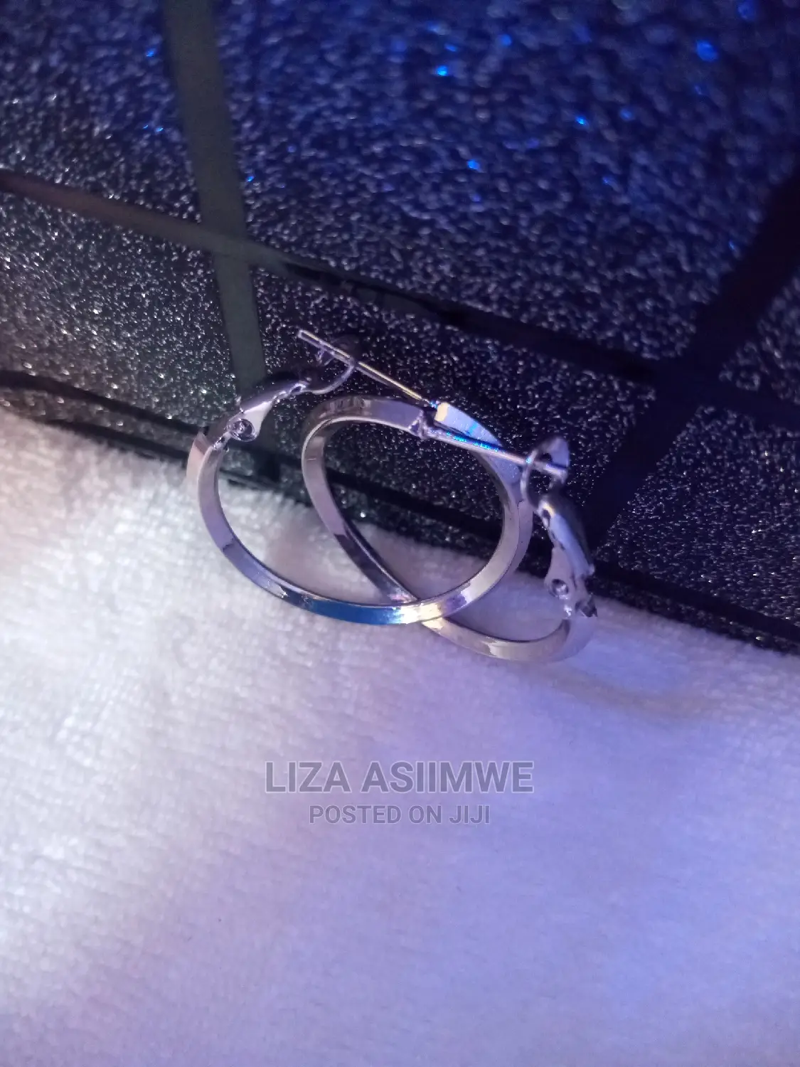 Round Silver Danglars Available