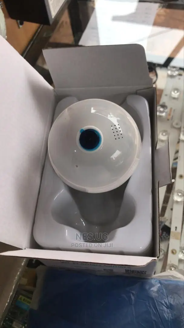 Wifi Fish Eye Spying Bulb Camera