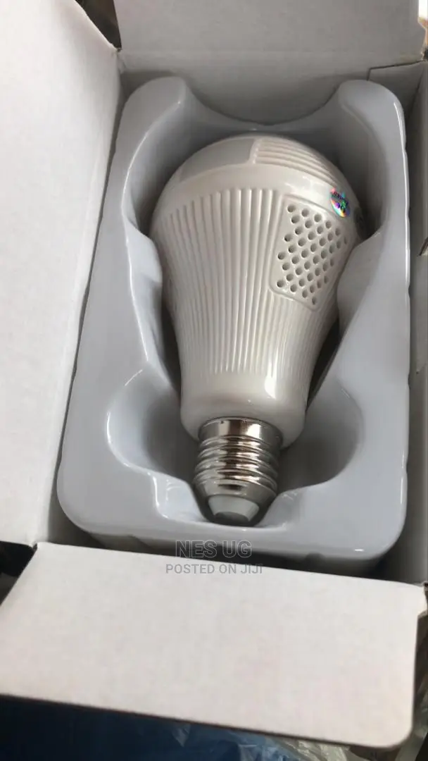 Wifi Fish Eye Spying Bulb Camera