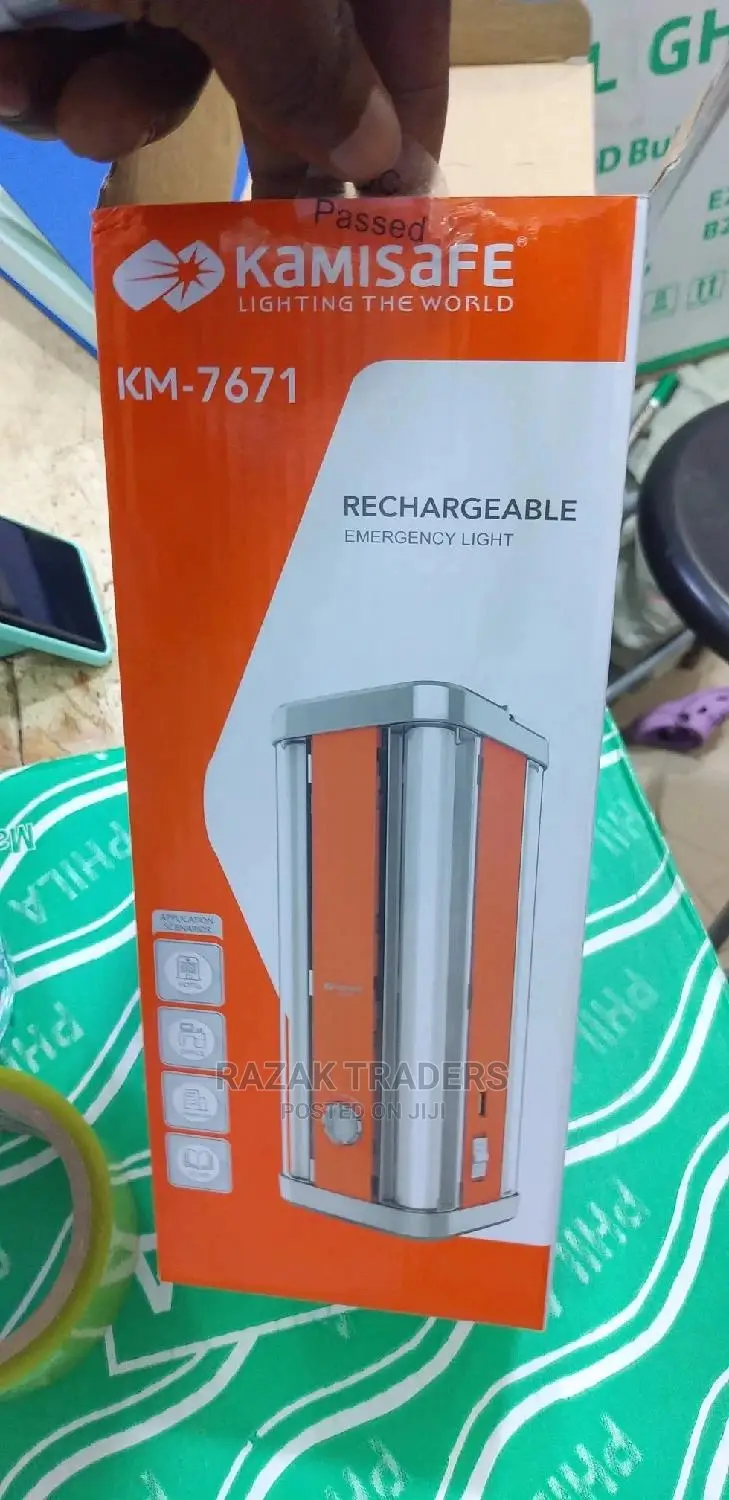 Kamisafe Rechargeable Lamps Km-7671