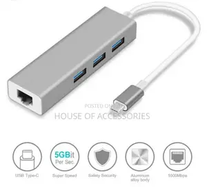 Type C 3.0 Usb Hub to Lan