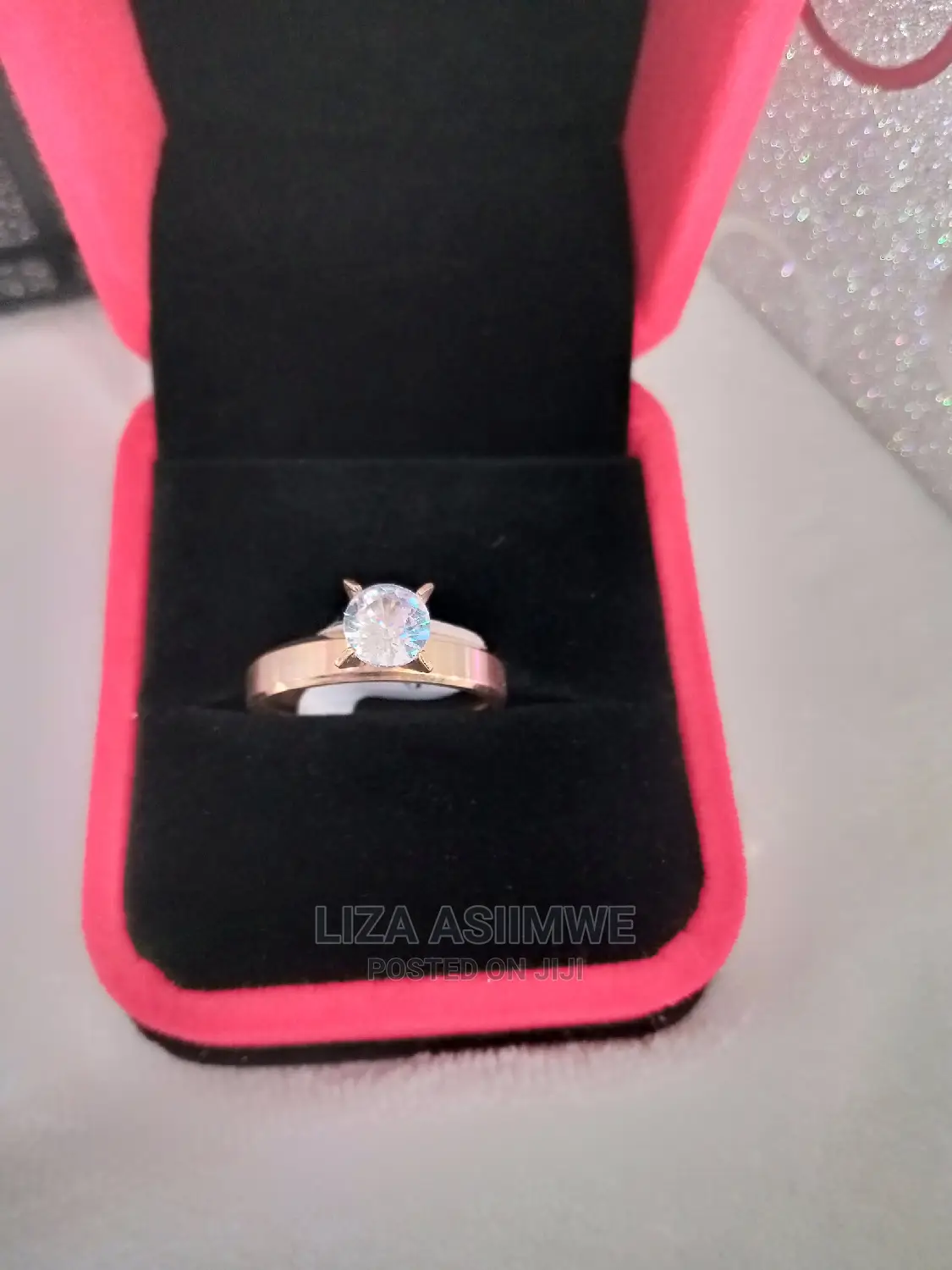 Engagement Rings Available With the Ring Box It's Self