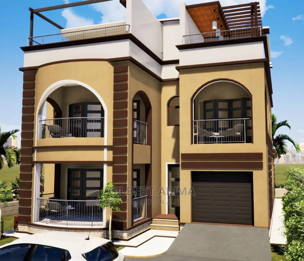 Modern Storied Building Plans.