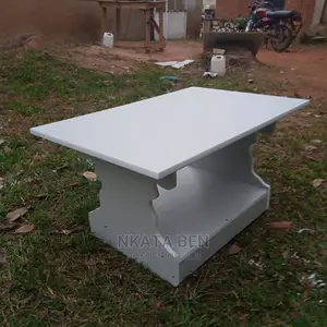 White Simple Center Table