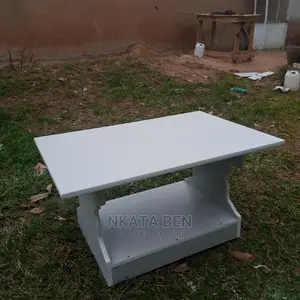 White Simple Center Table