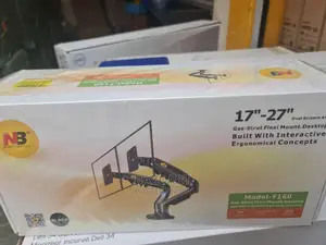 Dual Screen Monitor Flexible Mount 17-27 Inch