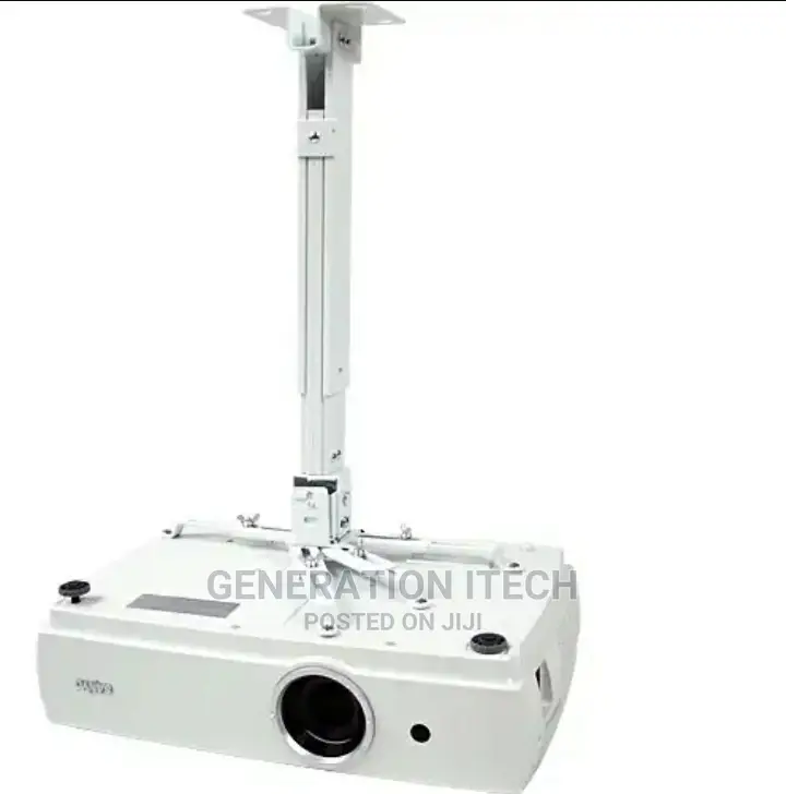 Universal Projector Ceiling Mount Bracket 2 FT for LED/LCD