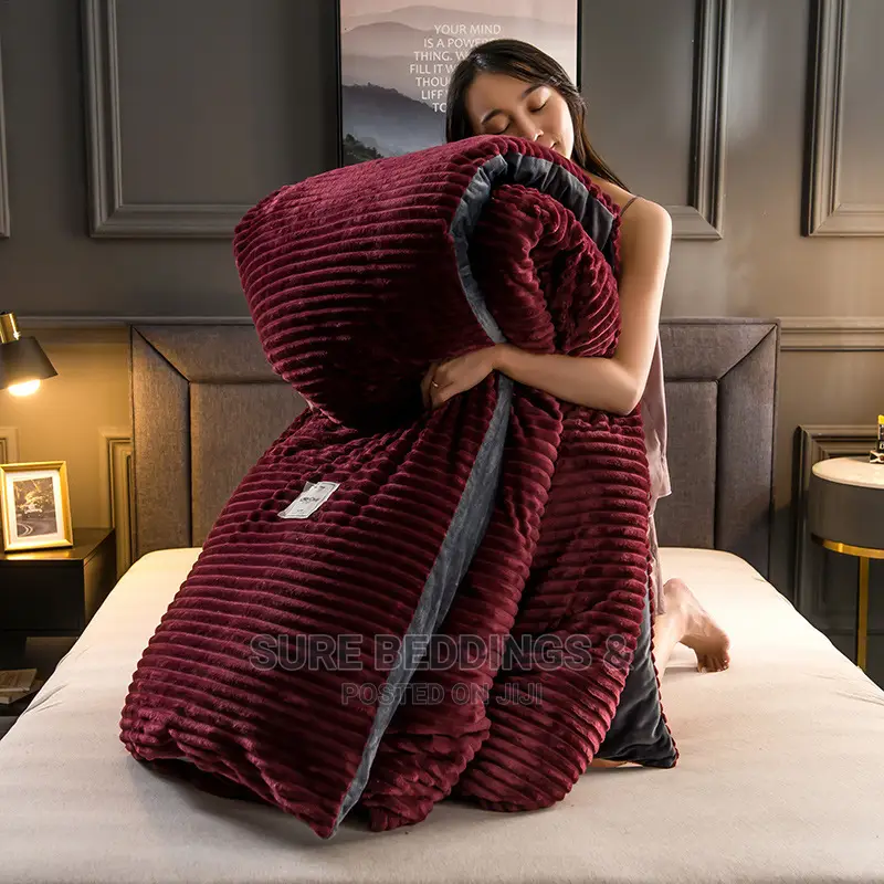 Coral Velvet Duvet