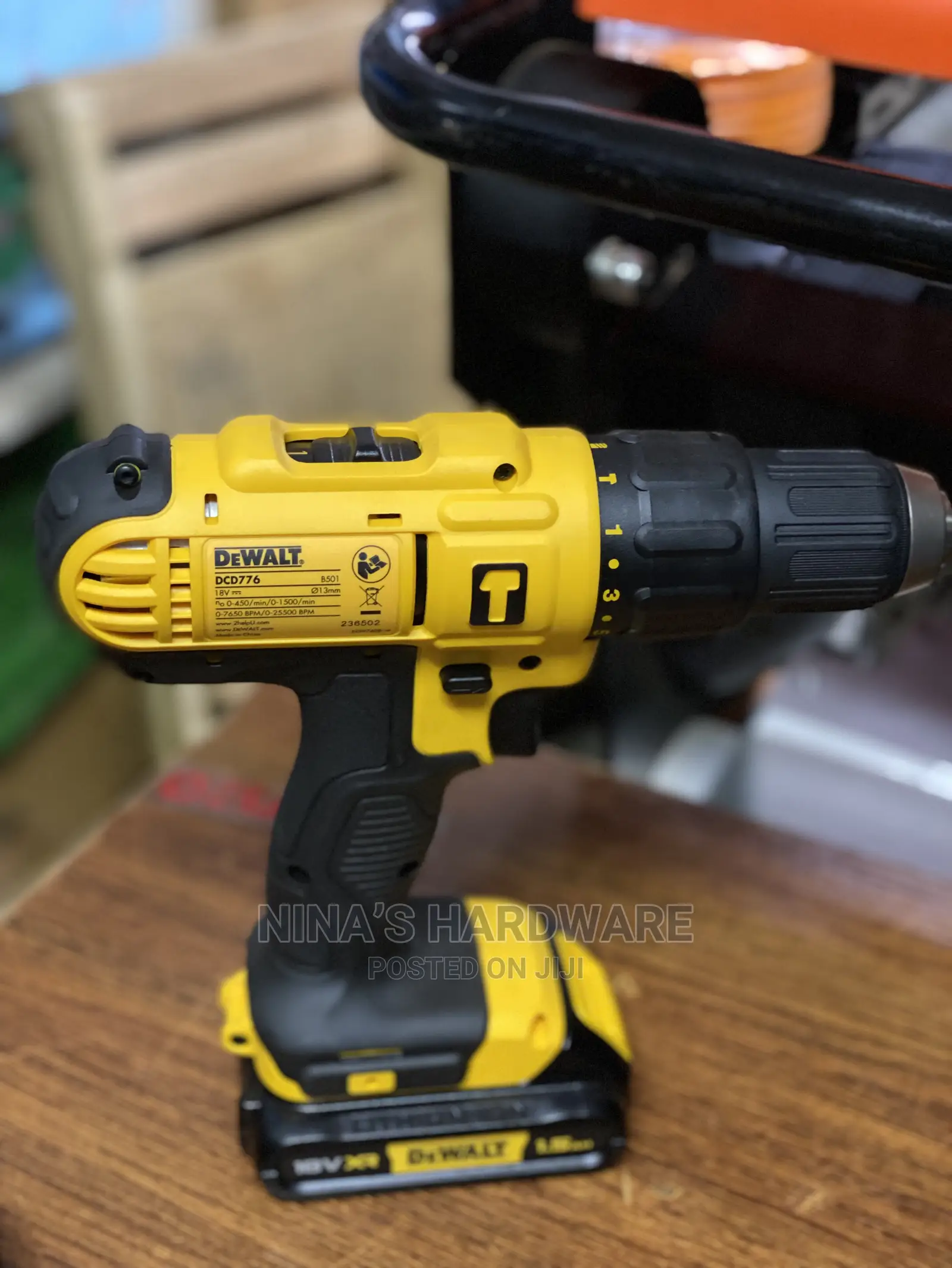 Dewalt 18v Cordless Drill (Rechargeable Battery Drill)
