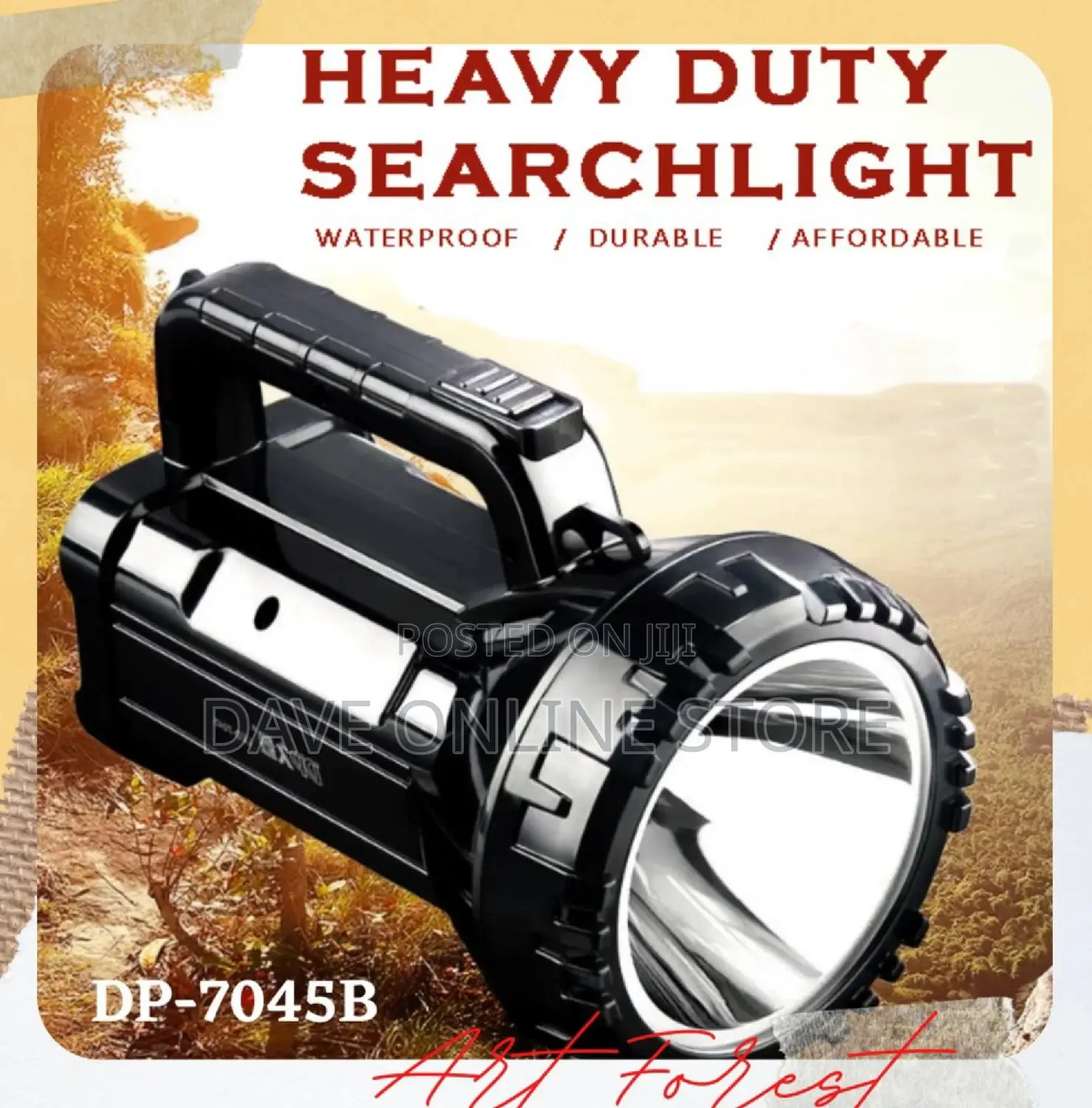 Rechargeable Heavy Duty Searchlight