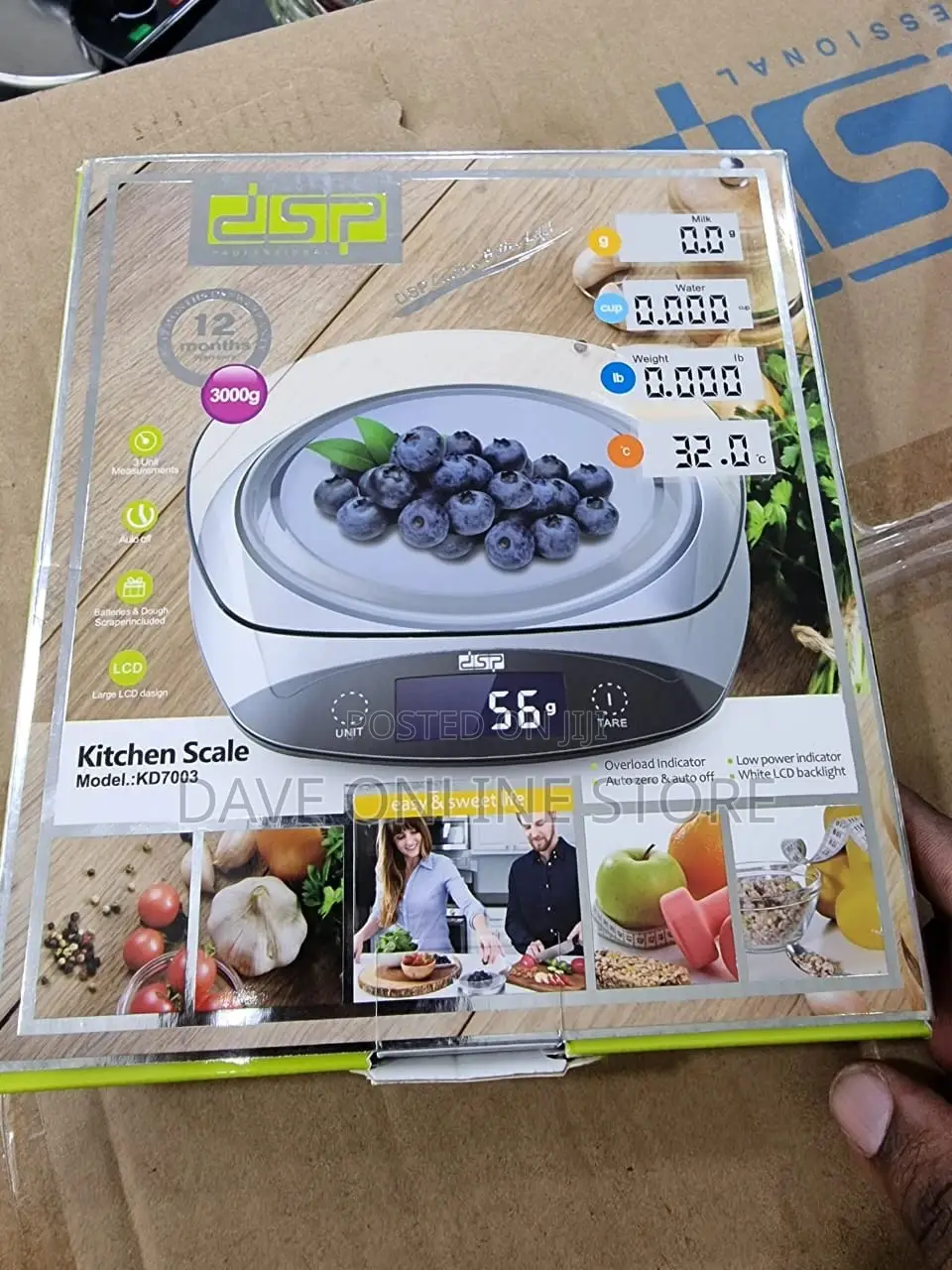Dsp Digital Kitchen Scale
