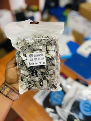 200pc Metallic RJ45 Connectors