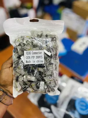 200pc Metallic RJ45 Connectors