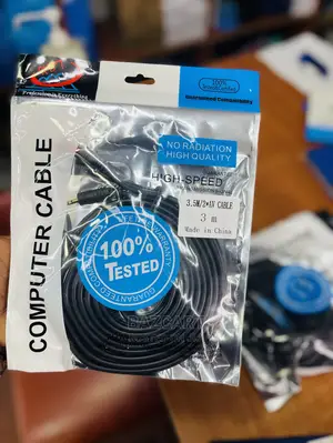 3.5mm Jack / Aux to AV Cable - 3 Metres