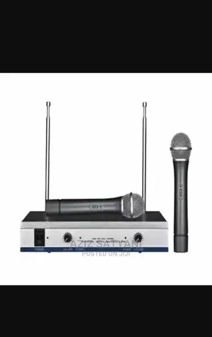 DH-744 MAX Prof Wirelss Micphone Hgh VHF Dul Channel Miphone
