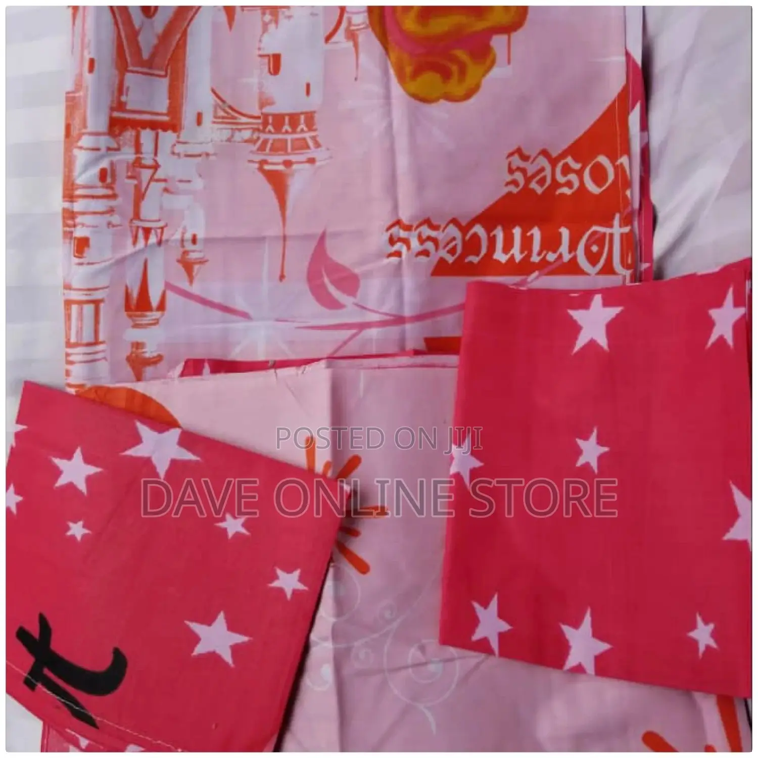 Kids Cartoon Bedsheets( 2 Bedsheets 2 Pillowcases