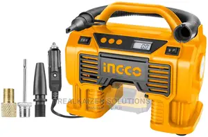 INGCO 20V 120psi Portable Lithium-Ion Vehicle Air Compressor