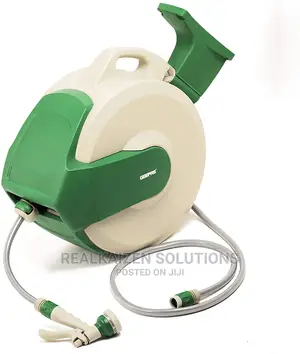 GEEPAS 30M 1/2" Automatic Water Hose Reel