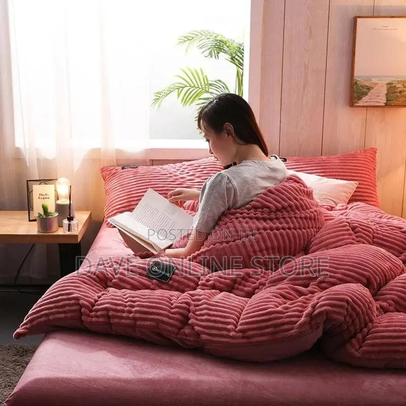Coral Velvet Duvets