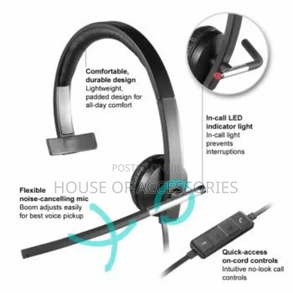 Logitech USB Headset Sterio H650E