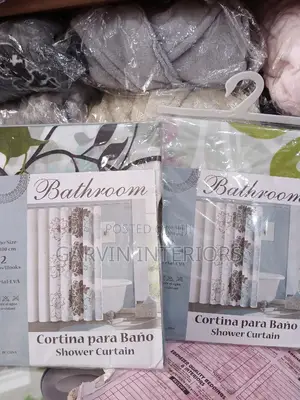 Shower Curtains Available