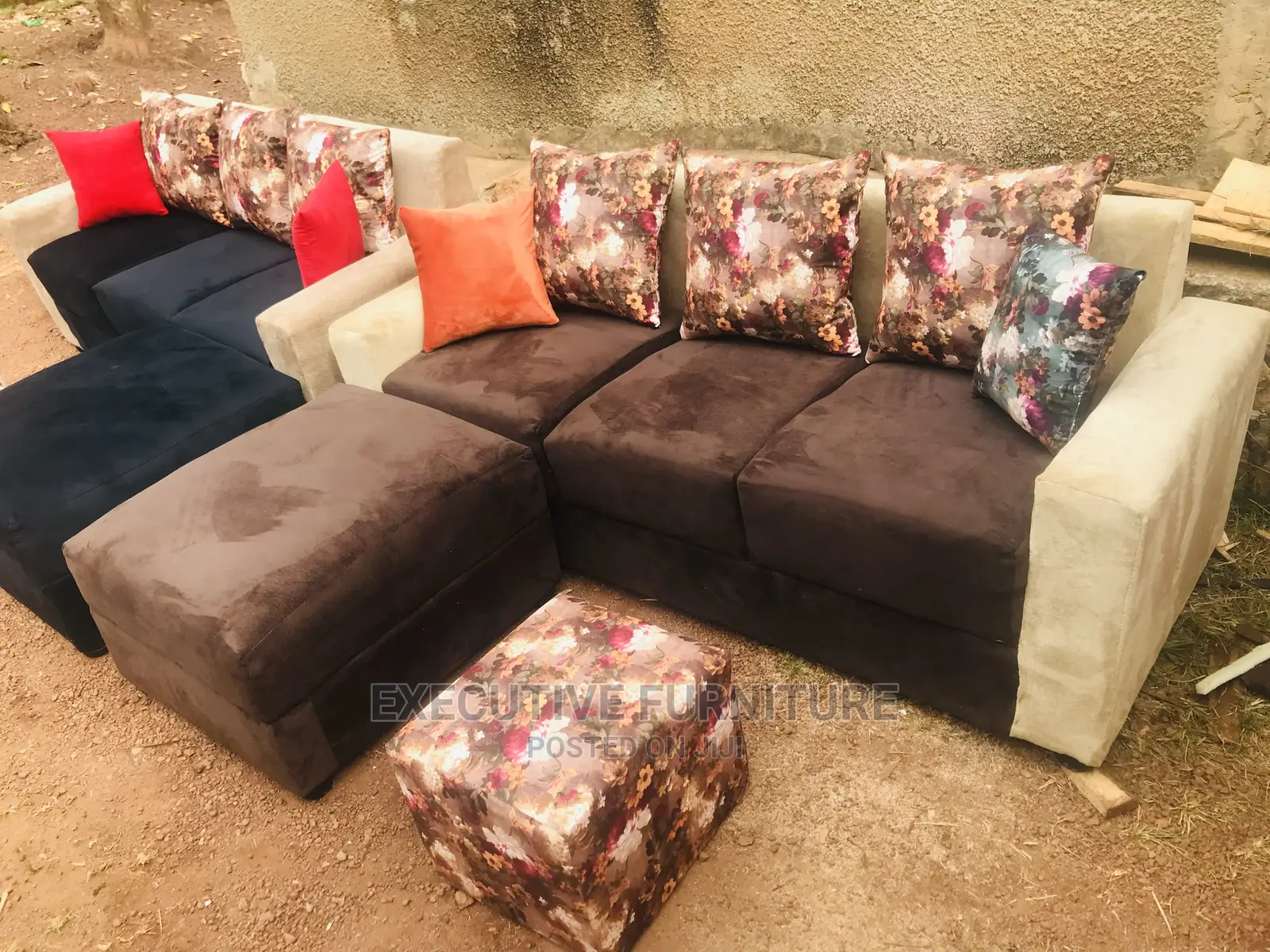 Mini Sectional L Sofa
