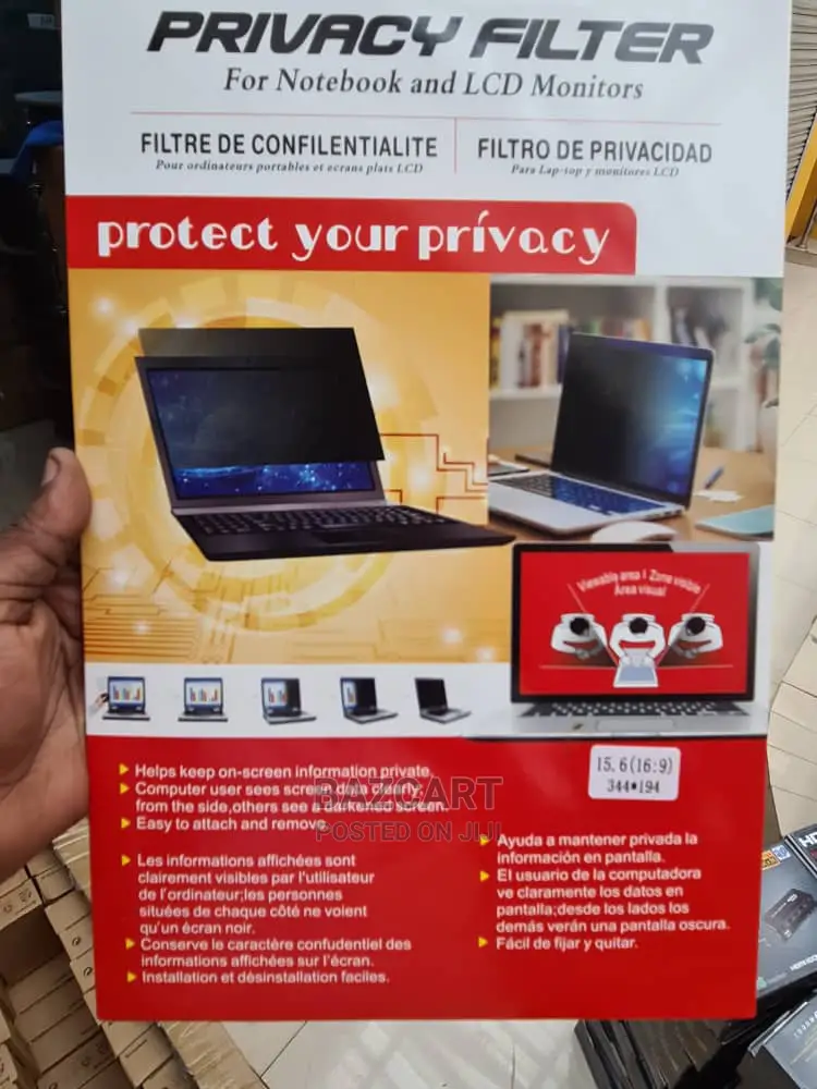 Privacy Screen Protector Laptop Lcd Monitors Size 13-15.6