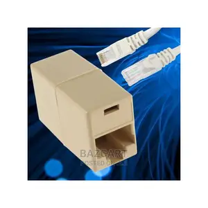 Rj45 Ethernet Lan Cable Joiner Coupler Connector