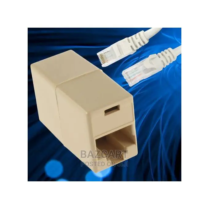 Rj45 Ethernet Lan Cable Joiner Coupler Connector