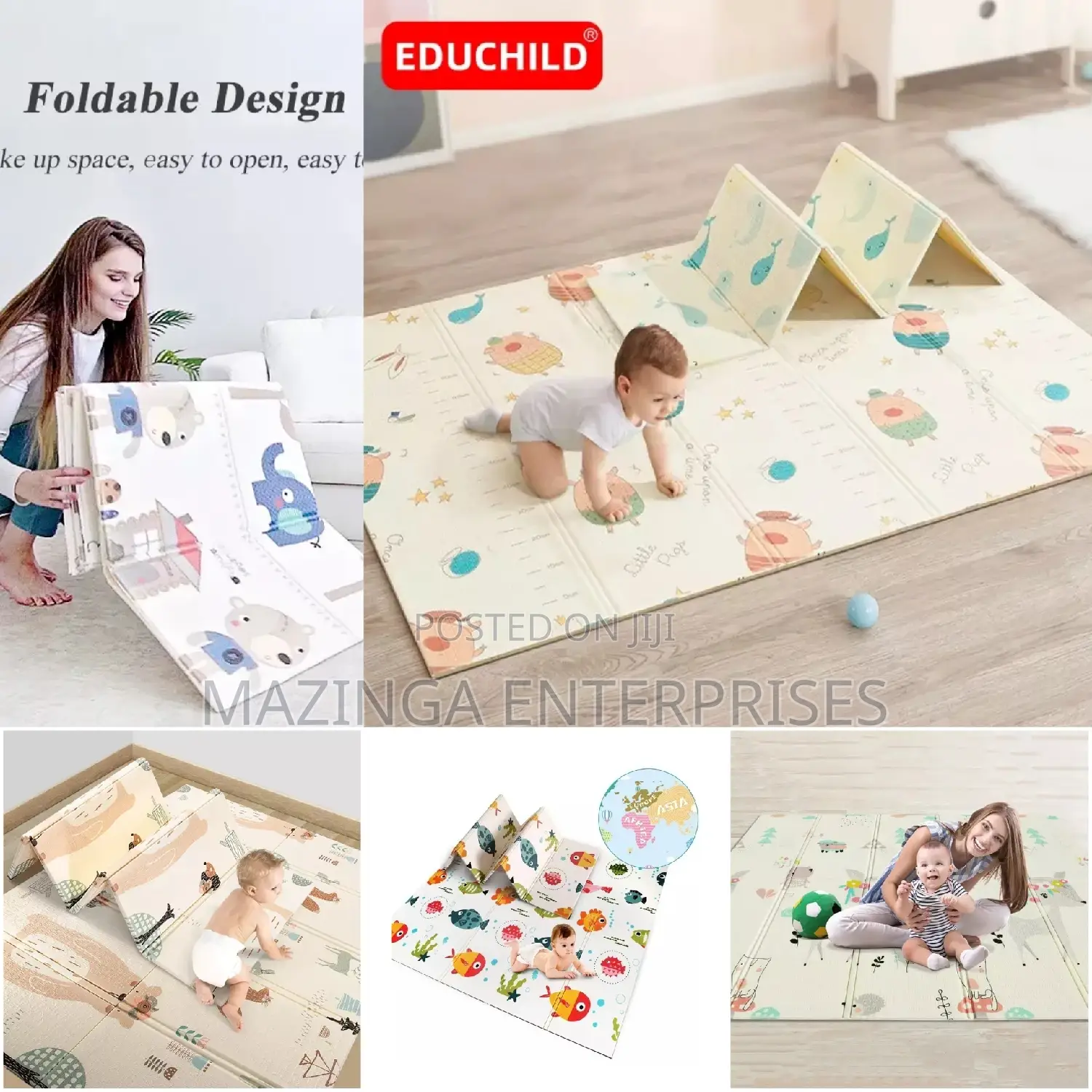 6x6 Baby Crawling and Play Mats