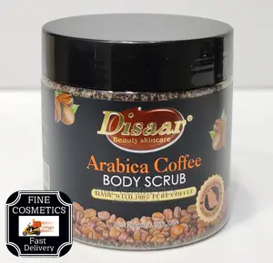 Disaar Arabica Coffee Scrub Deep Cleaning and Exfoliating.