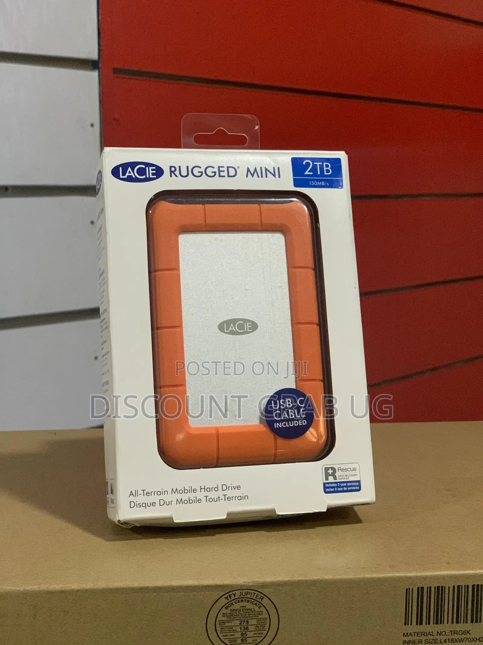 Lacie 2tb Rugged Mini External Harddrive