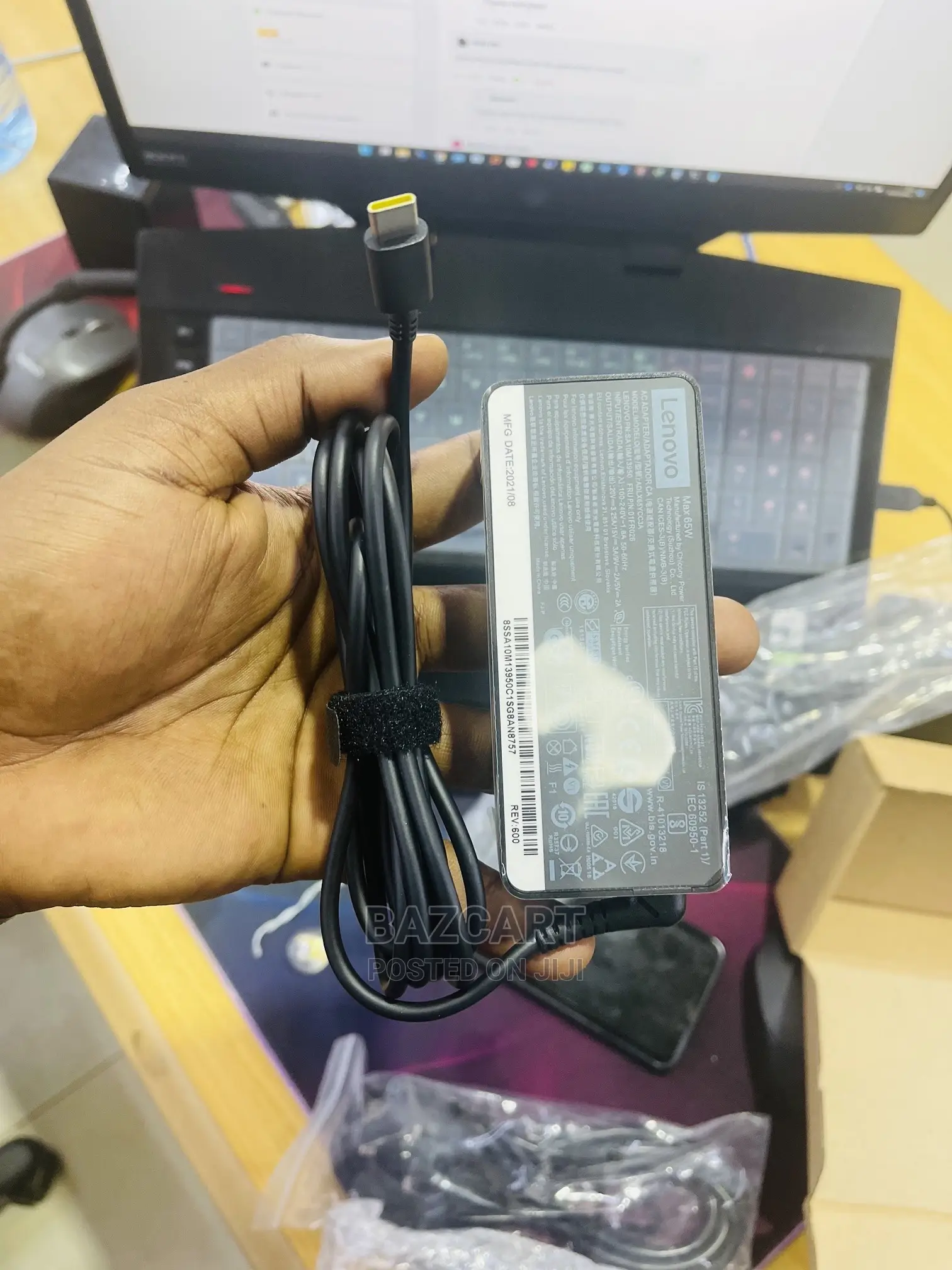 Original Lenovo Thinkpad 65w Type C Charger
