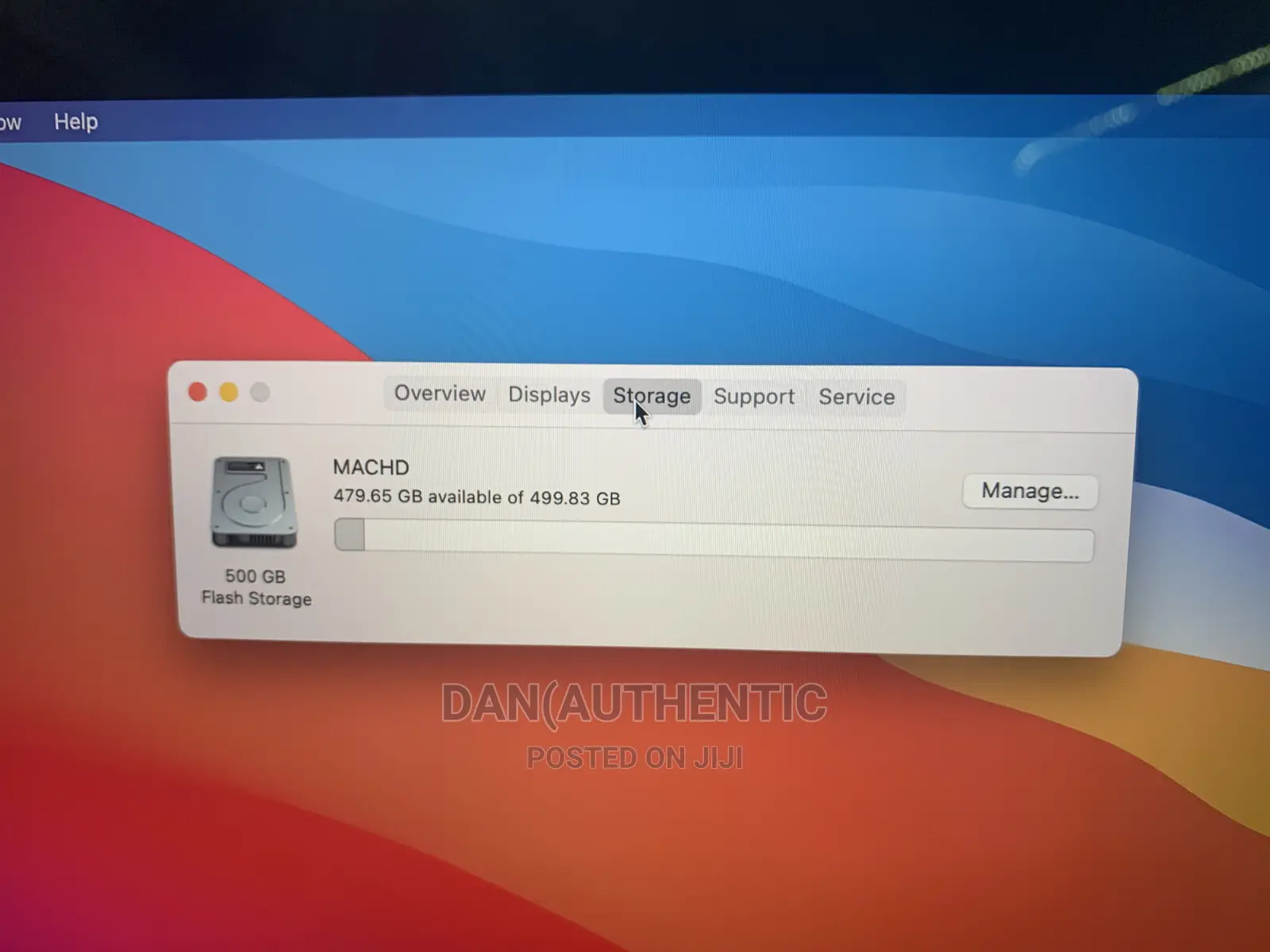 Laptop Apple MacBook Pro 2016 8GB Intel Core I5 SSD 512GB