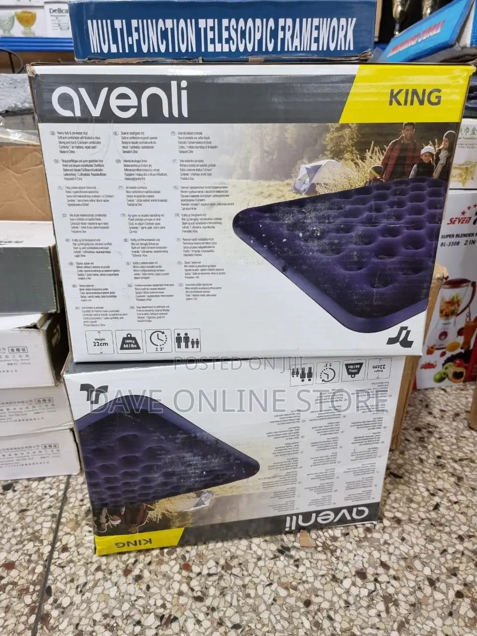 6*6 Avenli Inflatable Mattress